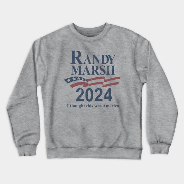 Randy Marsh 2024 retro Crewneck Sweatshirt by rajem